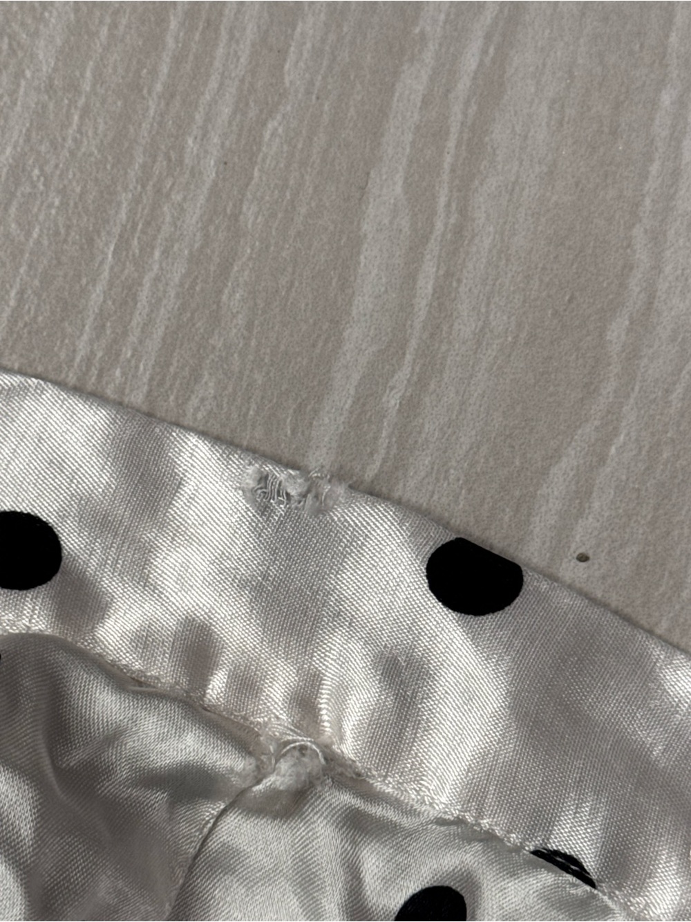 Topshop Satin Spot Ruffle Wrap Skirt - Picture 7 of 10